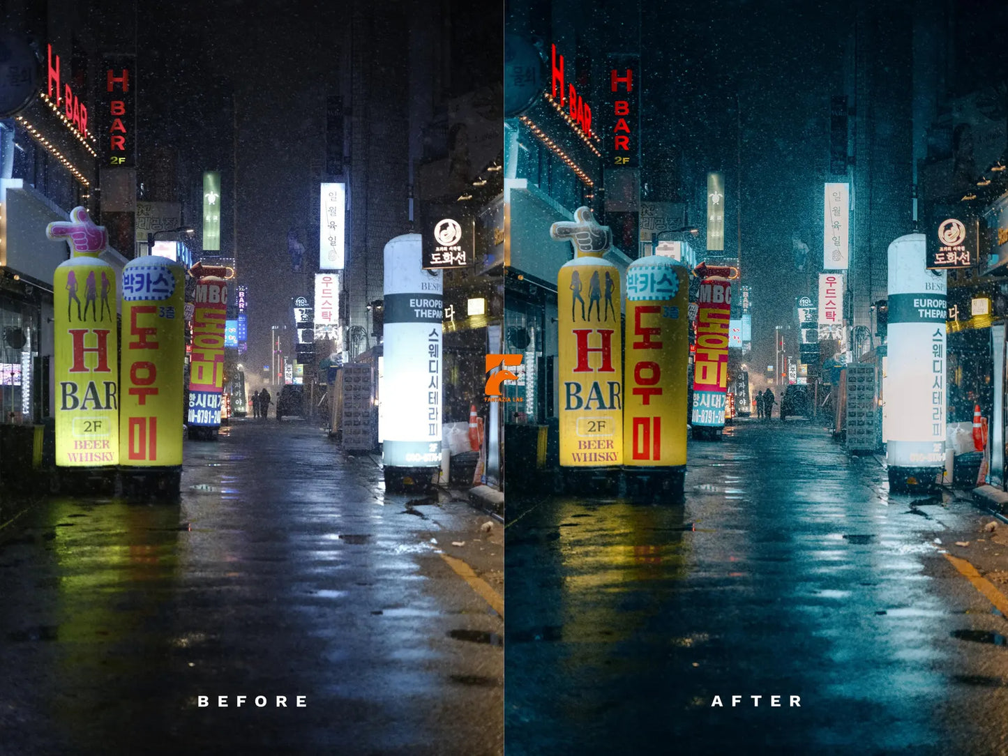 Cinematic Night Lightroom Preset