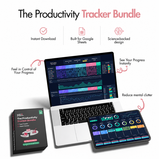 Quiet Progress Productivity Sheets