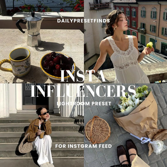 Insta Influencers Lightroom Presets