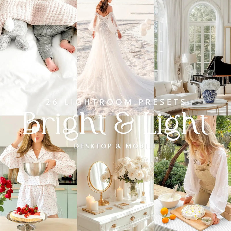 Lightroom Presets - Bright Collection