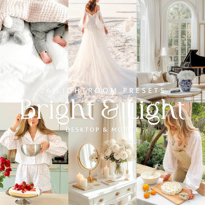 Bright and Light Lightroom Presets