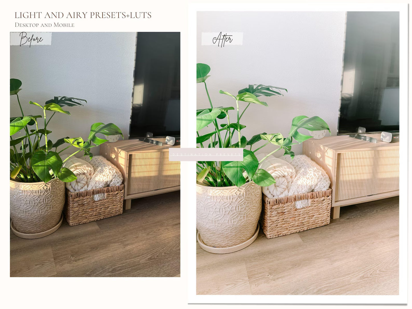 LIGHT AND AIRY Lightroom Presets Bundle