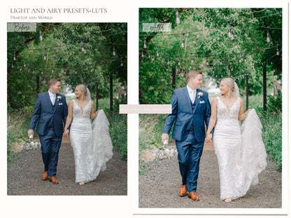LIGHT AND AIRY Lightroom Presets Bundle