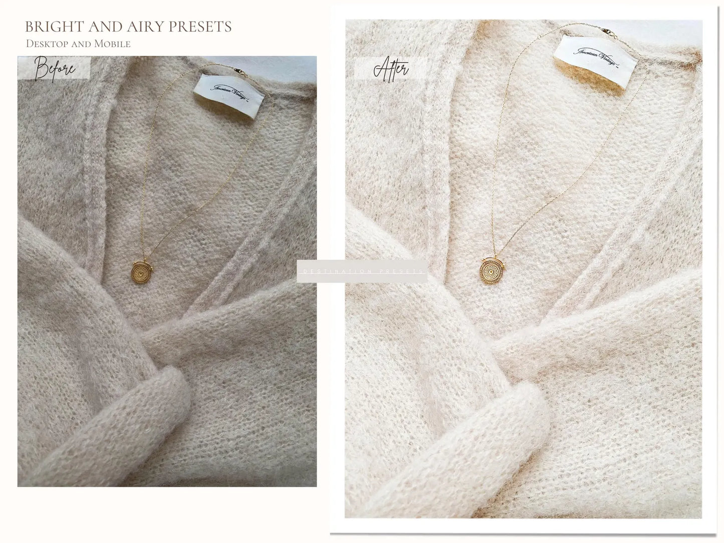 LIGHT AND AIRY Lightroom Presets Bundle