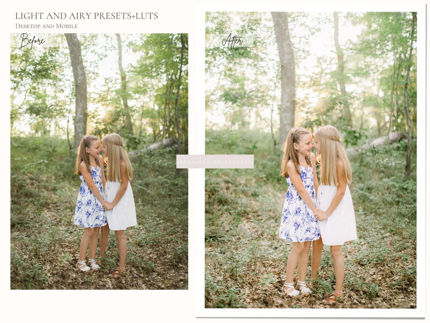 LIGHT AND AIRY Lightroom Presets Bundle