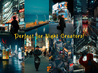 Cinematic Night Lightroom Preset